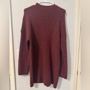 Abercrombie and fitch crew sweater mini dress